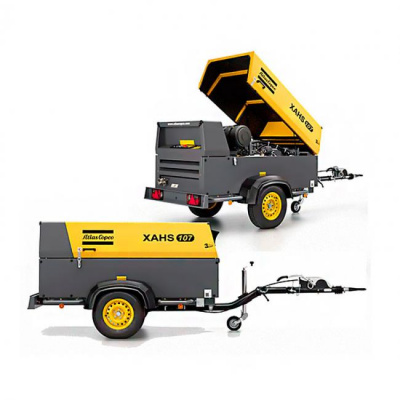 Дизельный компрессор Atlas Copco XAHS 107 Kd COM3